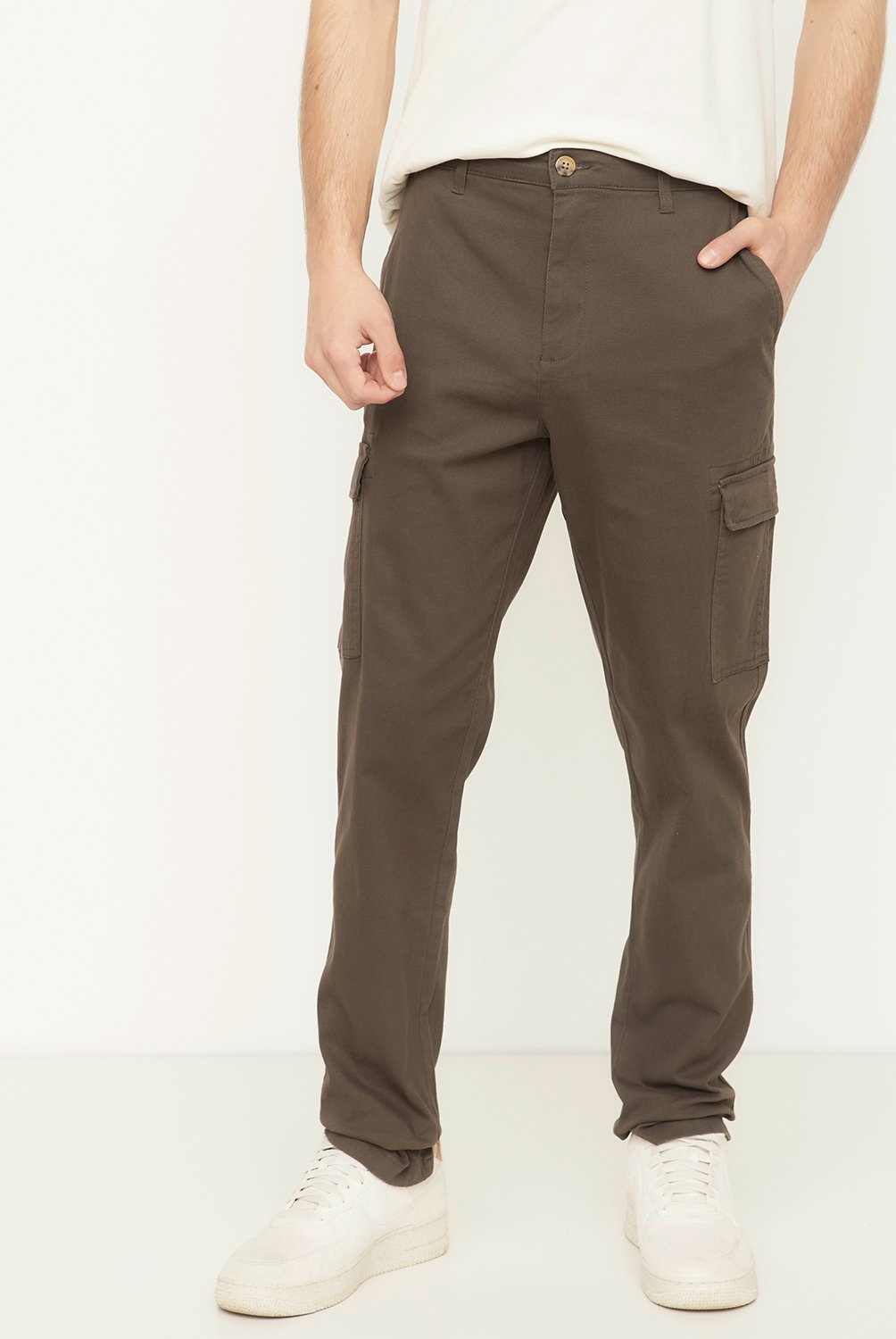 Pantalon Cargo Straight Hombre Bearcliff