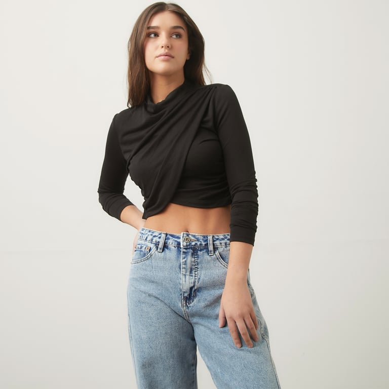 SYBILLA Polera Manga Larga Mujer Sybilla falabella