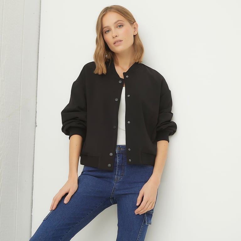 Abrigo Burdeos Mujer Chaquetas De Mujer Remaches De Cuero