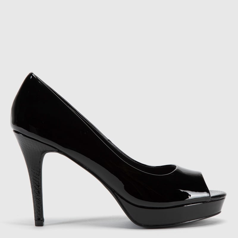 MOSSIMO - Zapato Formal Mujer Negro Mossimo