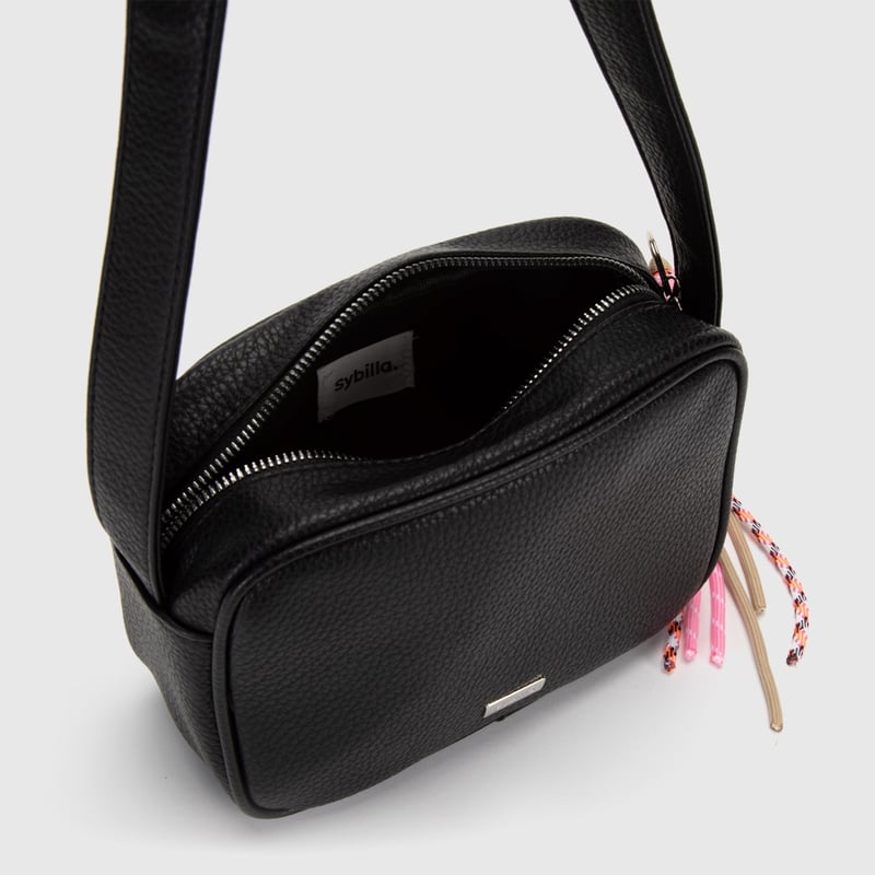 SYBILLA Bandolera Negra Mujer Sybilla falabella