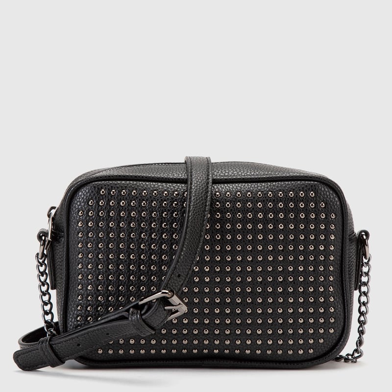 AMERICANINO Bandolera Negra Mujer Americanino falabella