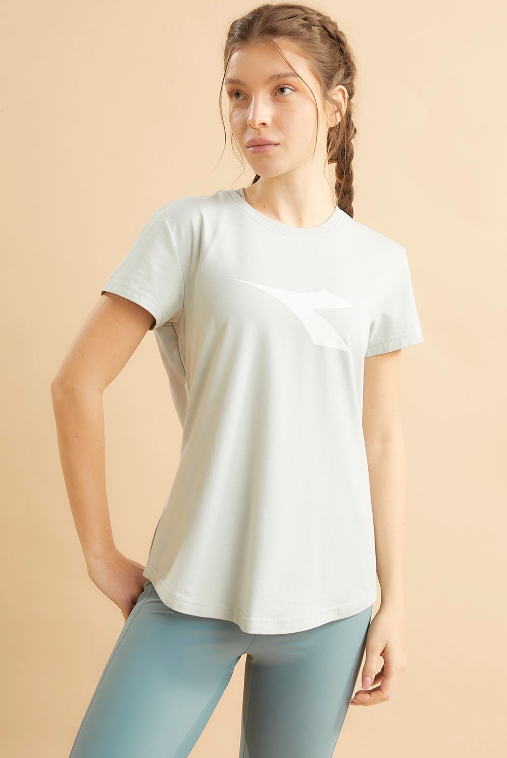 DIADORA Polera Manga Corta Deportiva Mujer Diadora falabella