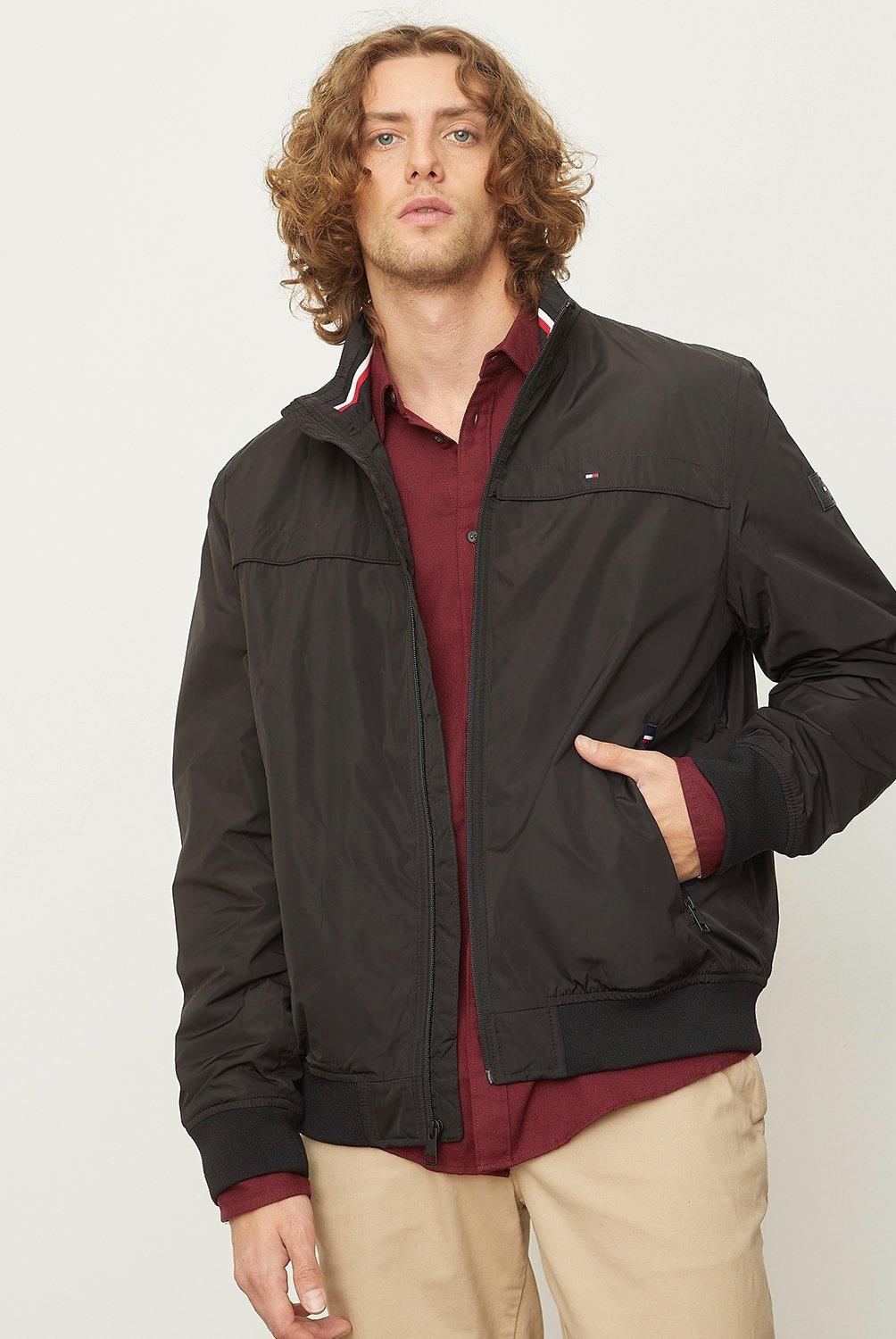 TOMMY HILFIGER Chaqueta Impermeable Hombre Tommy Hilfiger falabella
