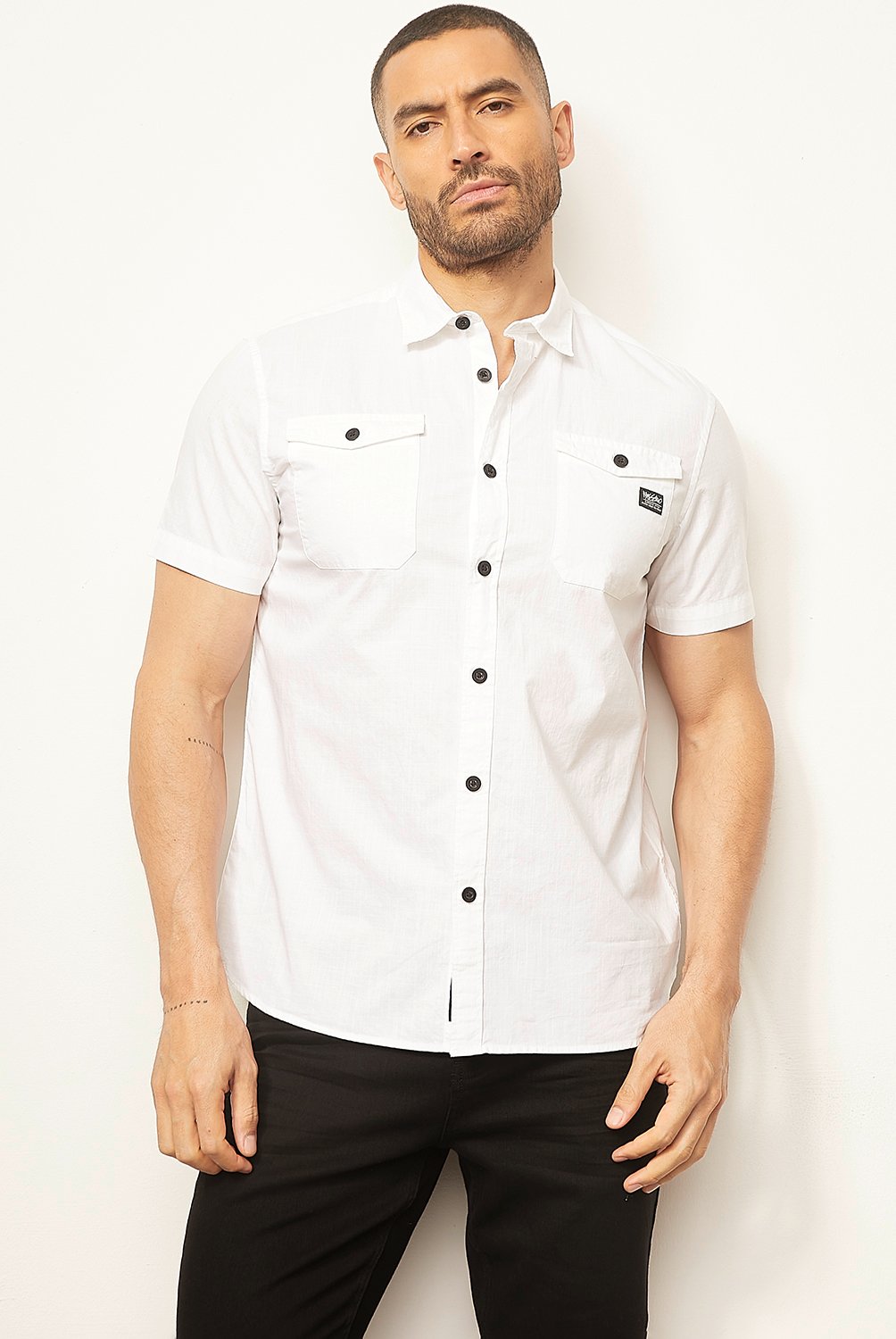 MOSSIMO - Camisa Manga Corta Hombre Mossimo