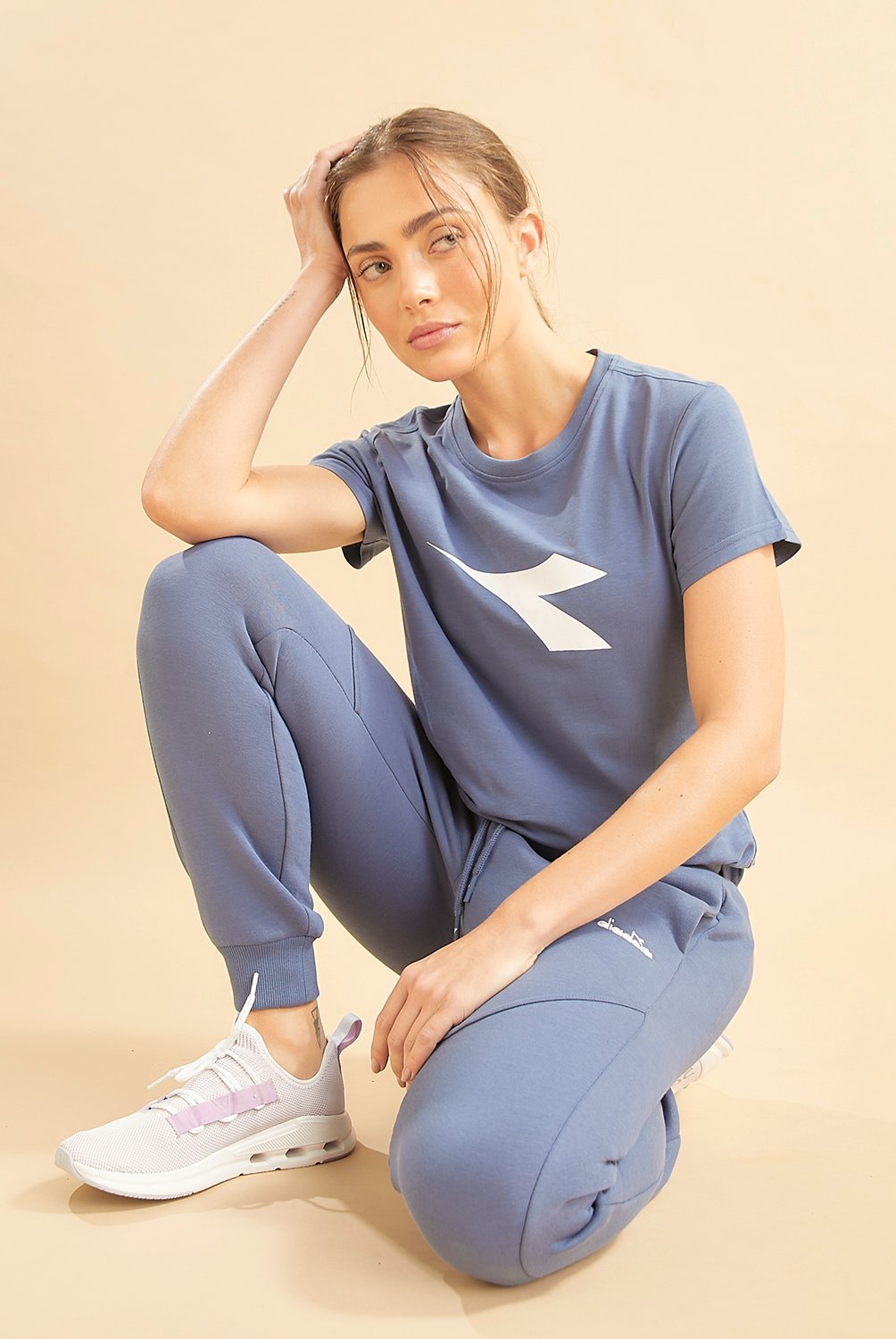 DIADORA Polera Manga Corta Deportiva Mujer Diadora falabella