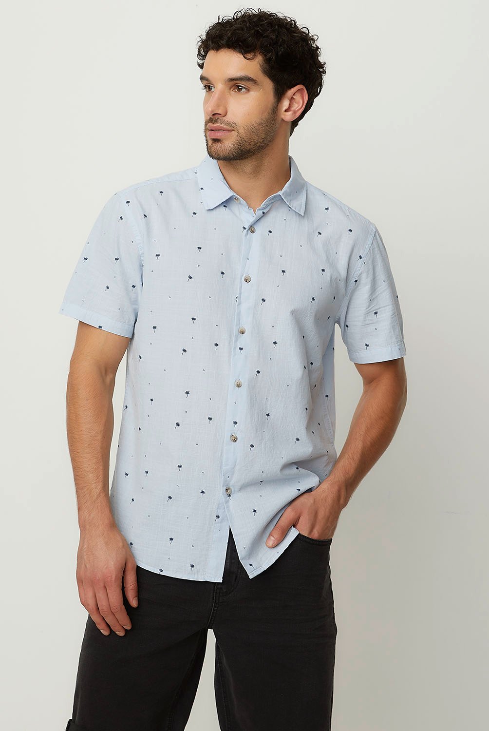 NEWPORT Camisa Casual Manga Corta Algodón Hombre Newport | falabella.com