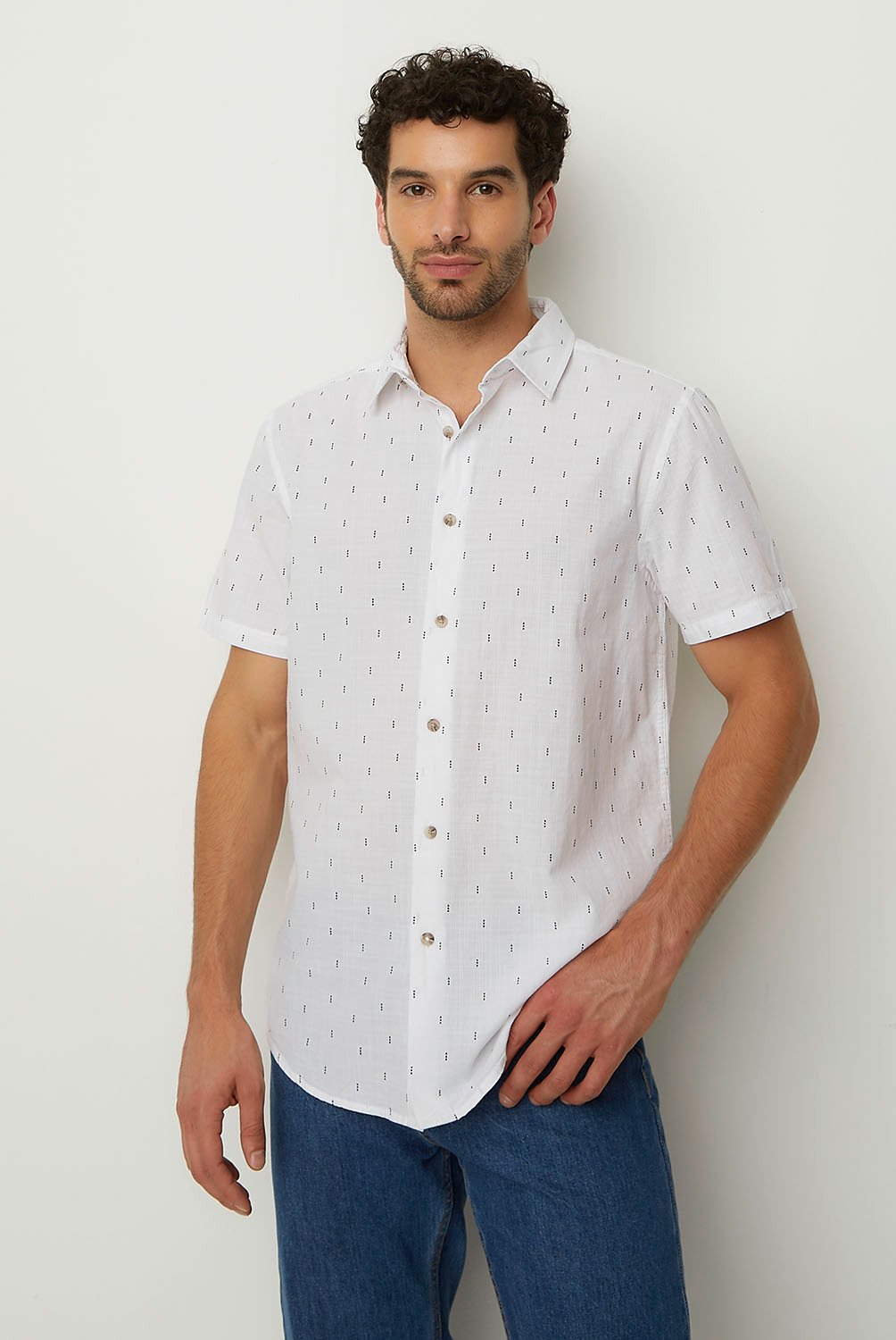 NEWPORT Camisa Casual Manga Corta Algodón Hombre Newport | falabella.com