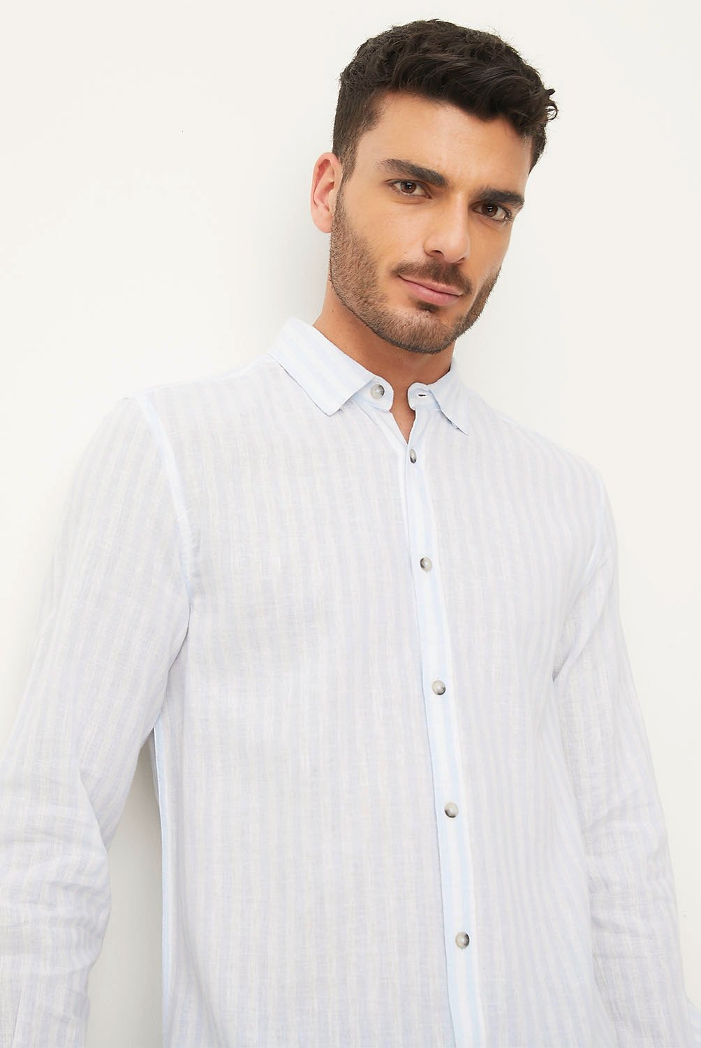 Fotbe Baby Cow Camisa Hawaiana Para Hombre Unisex - Camisa Casual De Verano Con Botones De Manga Corta De Algodon Y Lino Medium