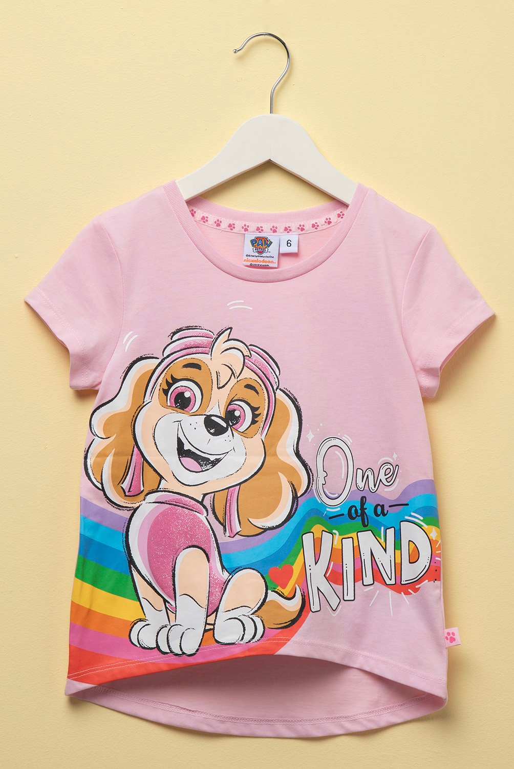 Polera Nina Algodon Paw Patrol