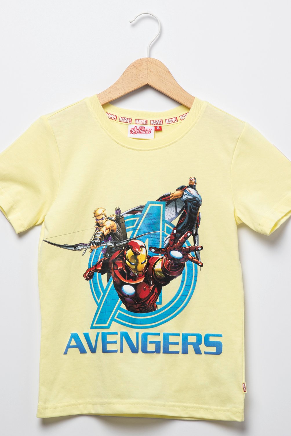 AVENGERS - Polera Niño Algodón Avengers