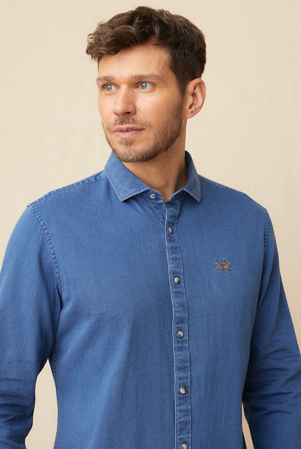 LA MARTINA Camisa Manga Larga Sport Denim Regular Fit La Martina ...