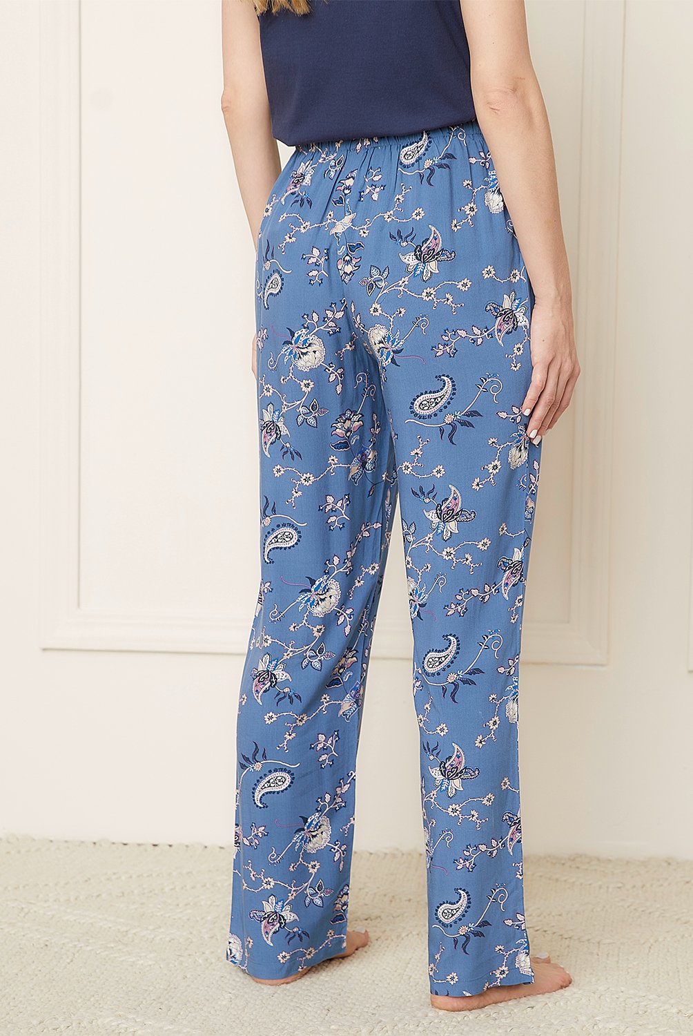 Ropa Noche Mujer Cómoda Hanes Pantalones Pijama Polar Mujer - Pijamas  Acolchados Cálidos Tallas S-XL Estampados Ropa Noche Mujer Suave, image size:1004x1500