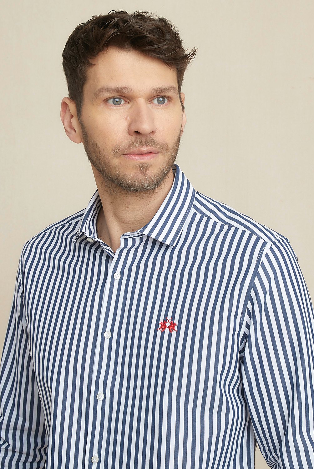 LA MARTINA Camisa Casual Manga Larga Slim Fit Hombre La Martina ...
