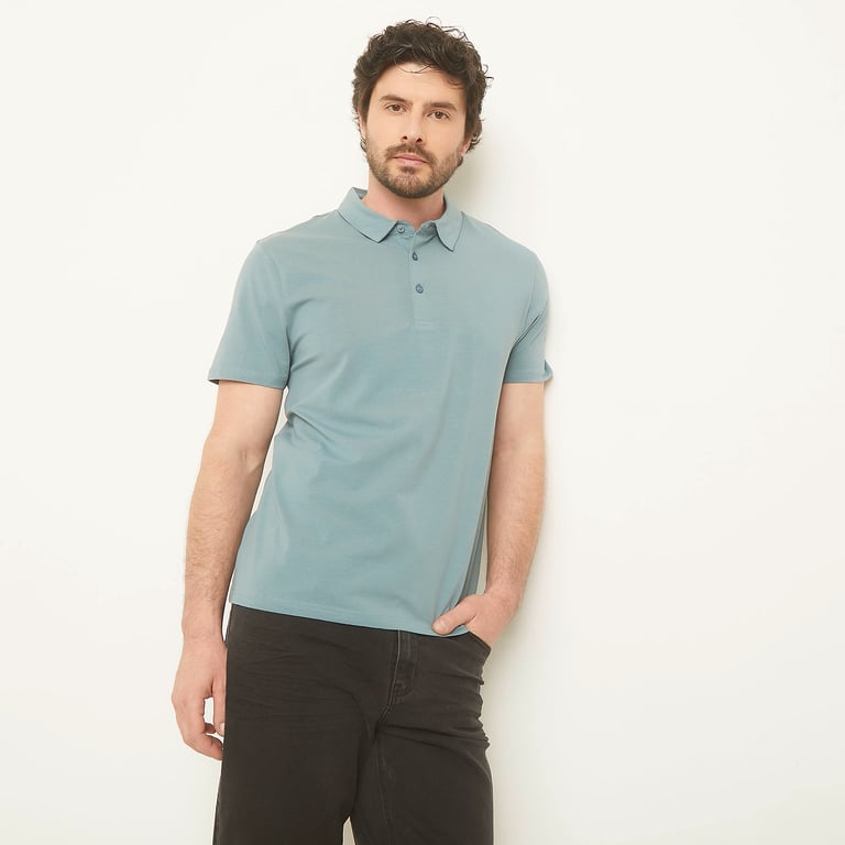 NEWPORT Polera Newport Manga Corta Algodón Fit Regular | falabella.com