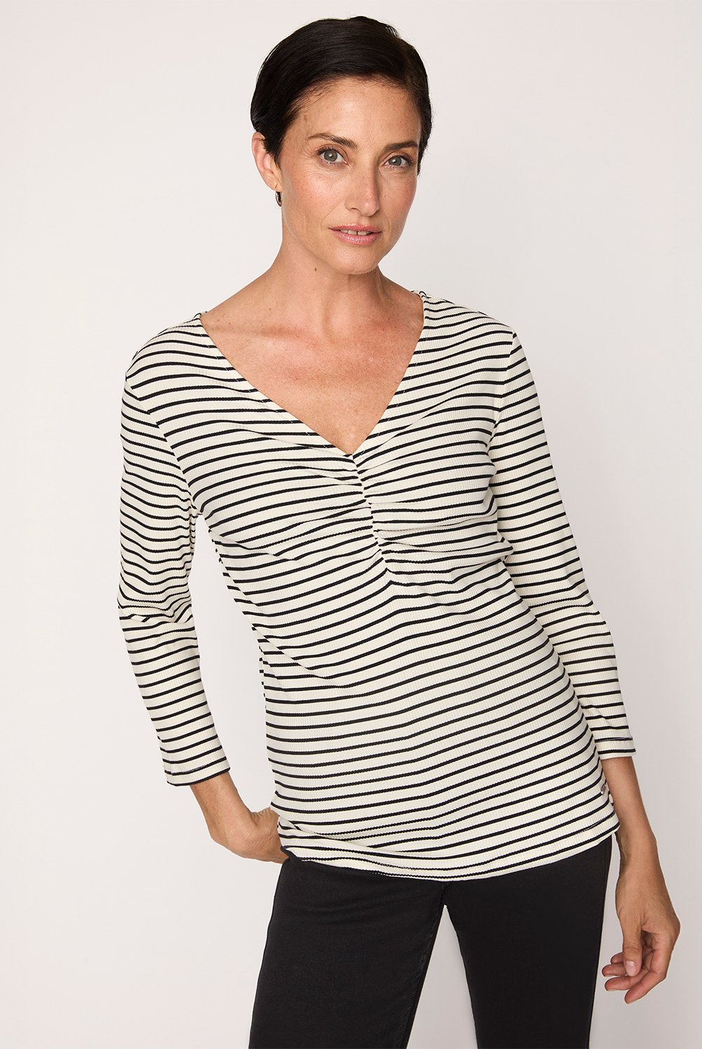 NEWPORT - Polera Algodón Mujer Newport