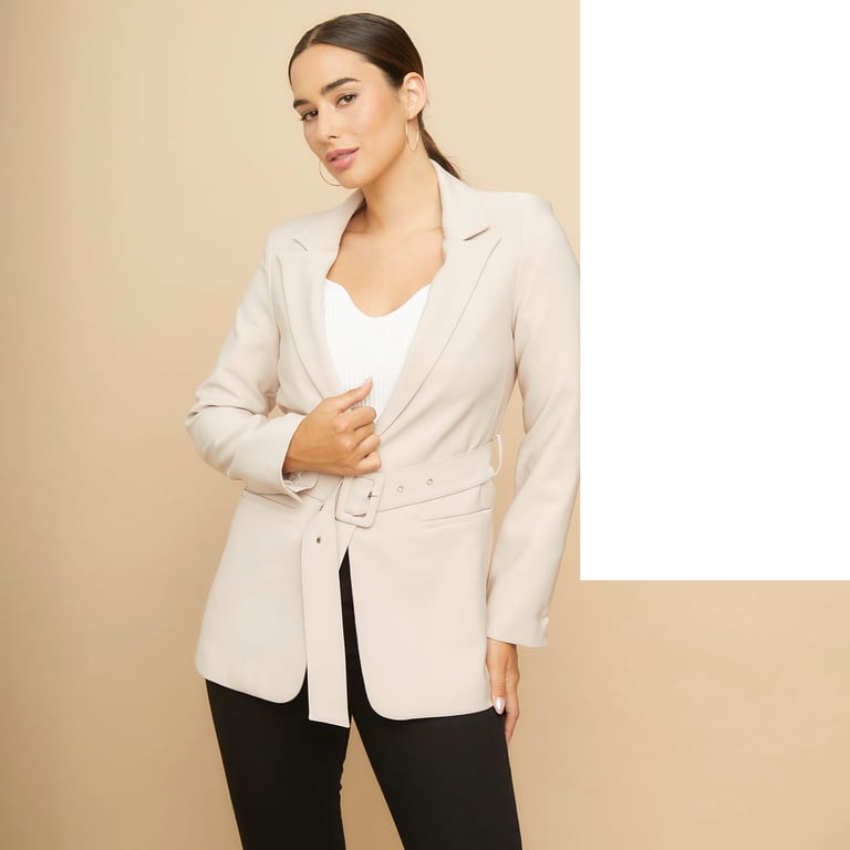Blazer En Jean Mossimo, Manches 3/4, Bleu Taille S Avec Poches – Idéal Pour Un Look Décontracté