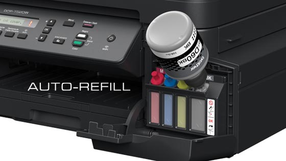 BROTHER Impresora Multifuncional Brother DCPT520W Tinta Continua Color ...