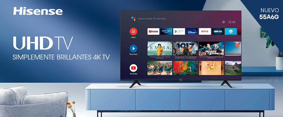Televisor Hisense A6G UHD 55 pulgadas