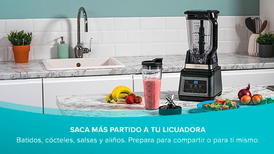 MÁS OPCIONES EN TU COCINA CON TU LICUADORA 