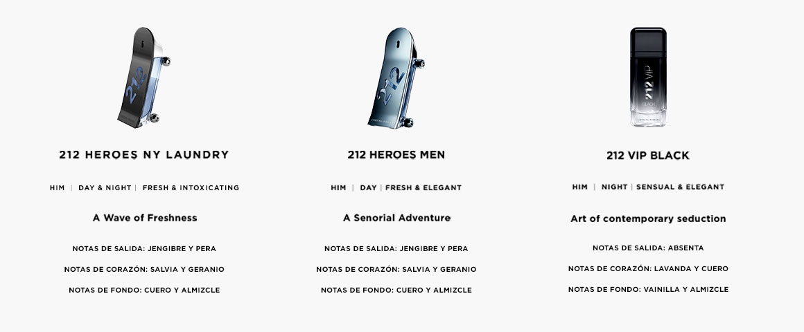 212 Heroes Collector, Carolina Herrera