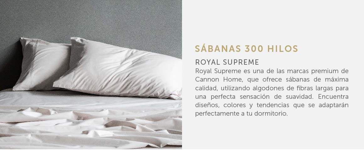 Sábanas de alto hilaje