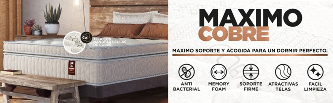 Producto maximo cobre