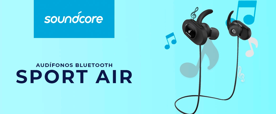 Audífonos Bluetooth Soundcore Sport Air
