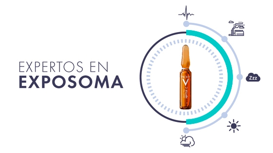 vichy, ampollas, peptide c, agua termal, agua volcanica, acido hialuronico, biopeptidos, vitamina c, luminosidad, anti arrugas, anti edad, collagen specialist, exposoma, colágeno, fortifica, anti envejecimiento, superdosis, innovacion, rutina, mineral 89, proteccion solar