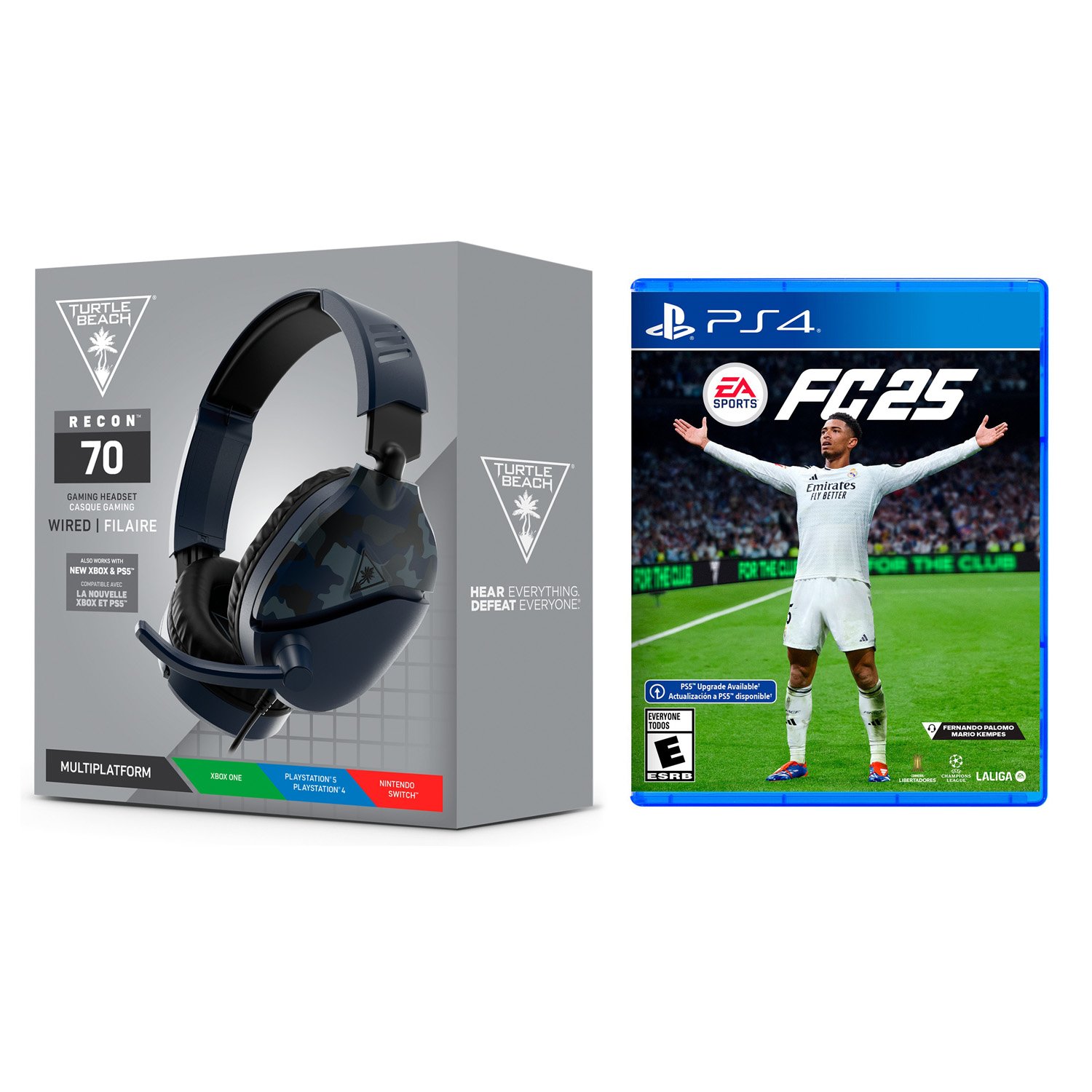 PLAYSTATION AUDIFONO TB RECON 70 GREEN CAMO JUEGO EA SPORTS FC 25 PS4 falabella