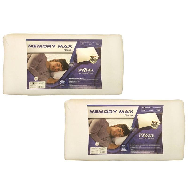 Set 2 Almohadas Memory Max falabella
