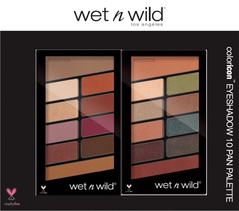 Wet N Wild - Set x2 Paletas de Sombras para Ojos Color Icon 10 Pan 