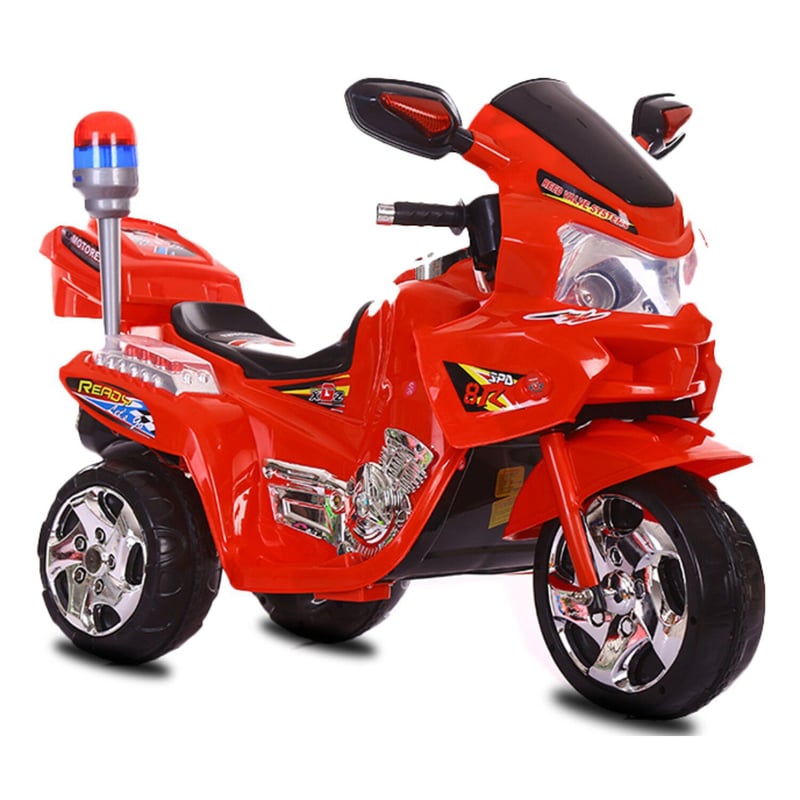 - Triciclo moto eléctrica para niños con luces y so
