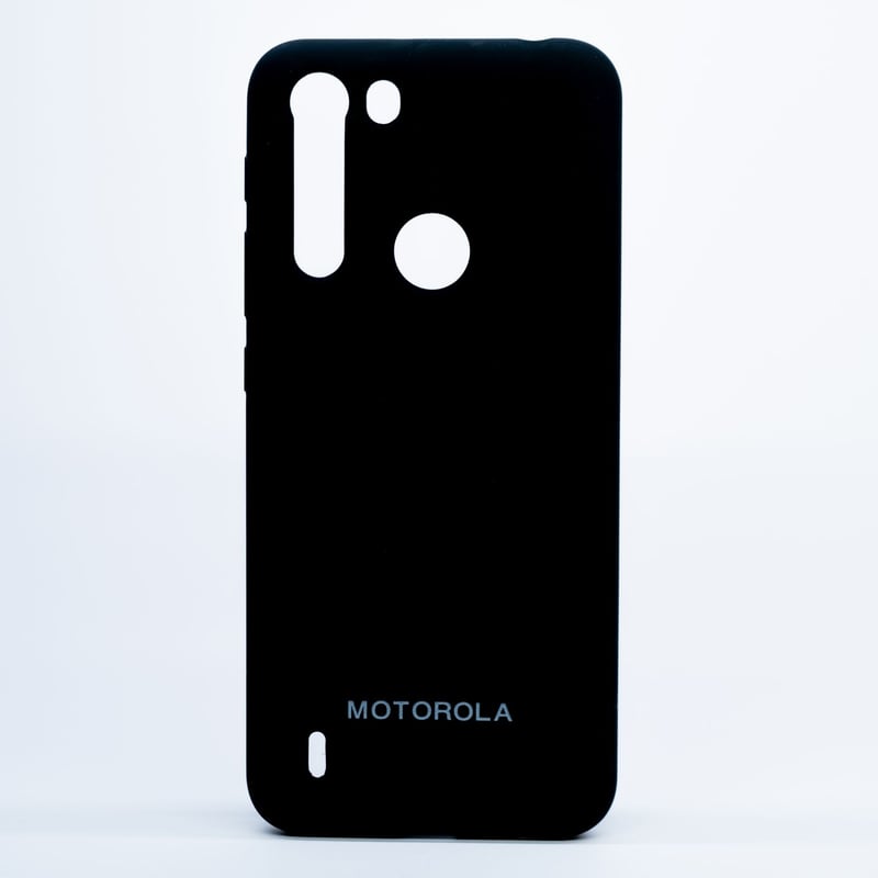 DIGICELL - Carcasa Moto One Fusion Silicone Case Negro