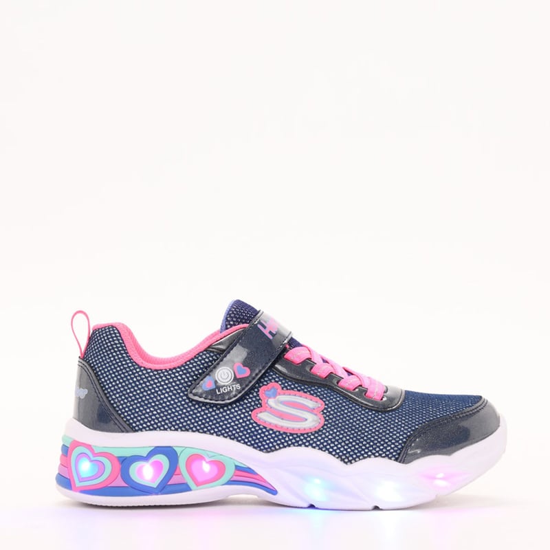 SKECHERS - Tenis Skechers Sweetheart Lights Niña Velcro