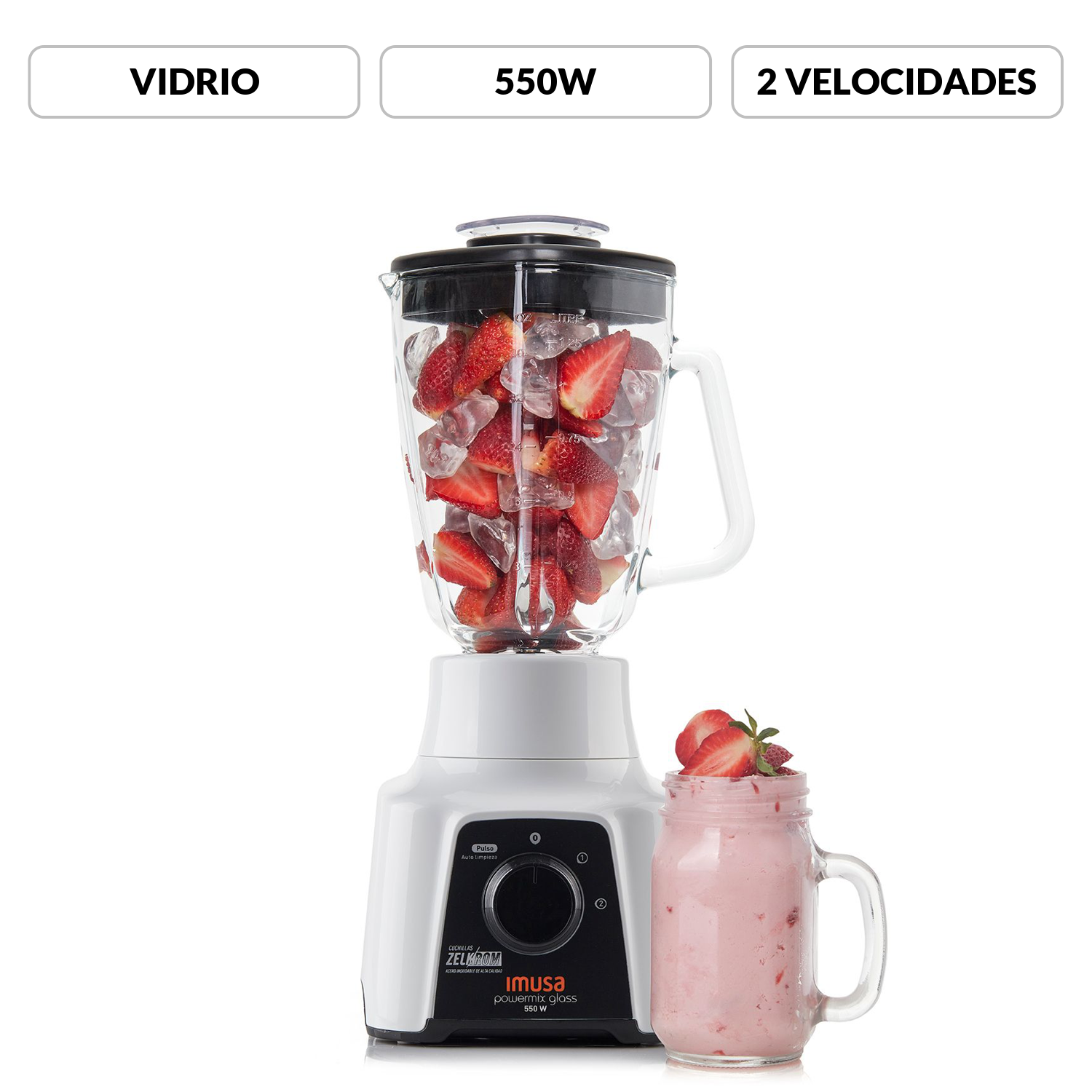 Licuadora imusa powermix 550 watts hotsell