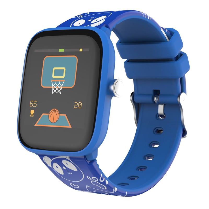 MULTITECH - Smart watch KID Multitech con Medición de Temperatura. Reloj inteligente para niños. Frecuencia cardiaca, pasos diarios y localización. Resistente al agua. Juegos. Alerta de fiebre