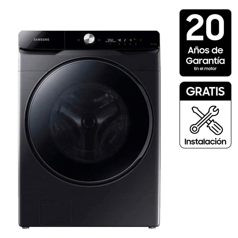 Lavadora Secadora Samsung Eléctrica 22 kg WD22T6500GV/CO