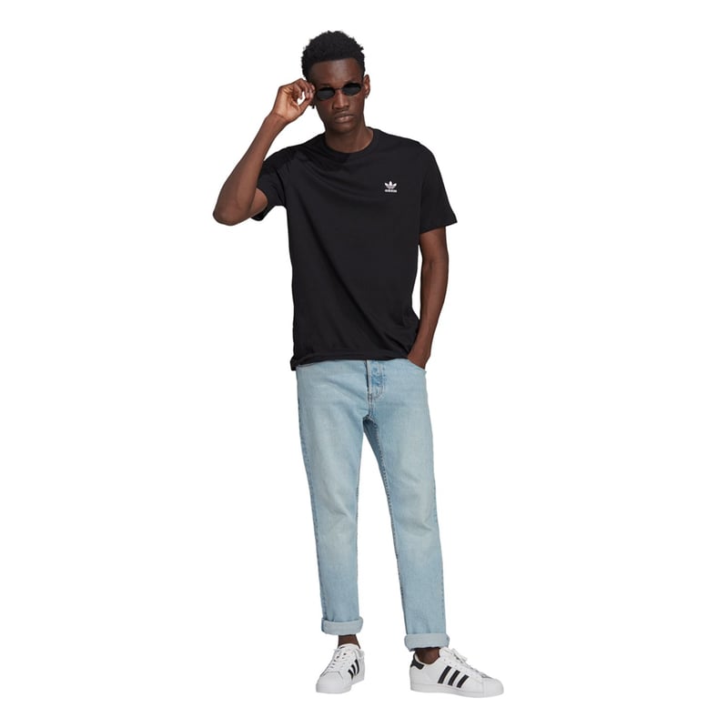 ADIDAS - Camiseta de hombre negro Adidas