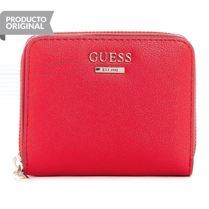 Billetera guess roja shop