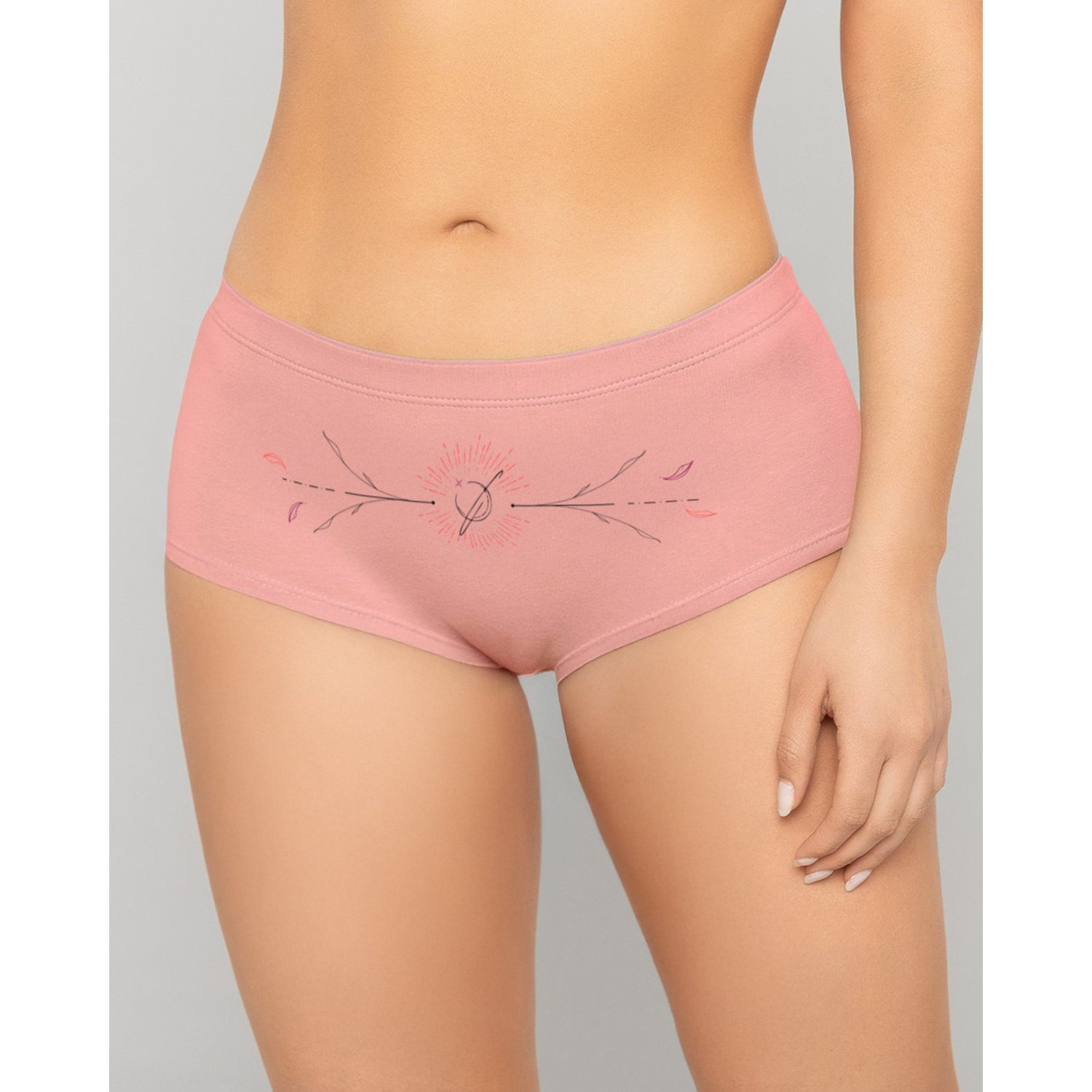Cachetero Estampado Para Mujer Ref. 8015