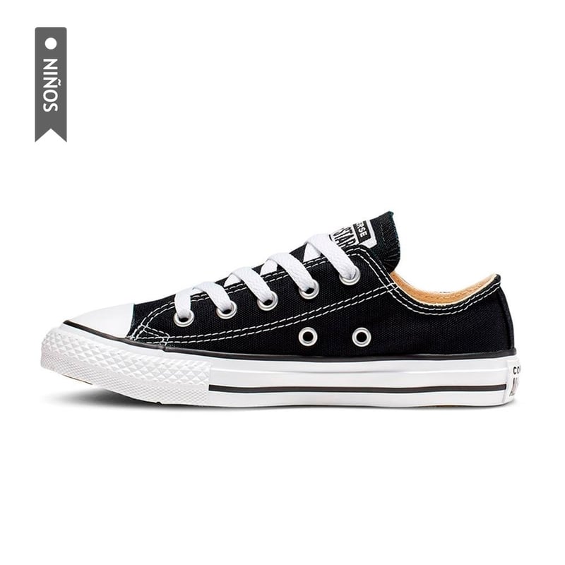 Tenis Converse Chuck Taylor All Star Para Ninos Negro