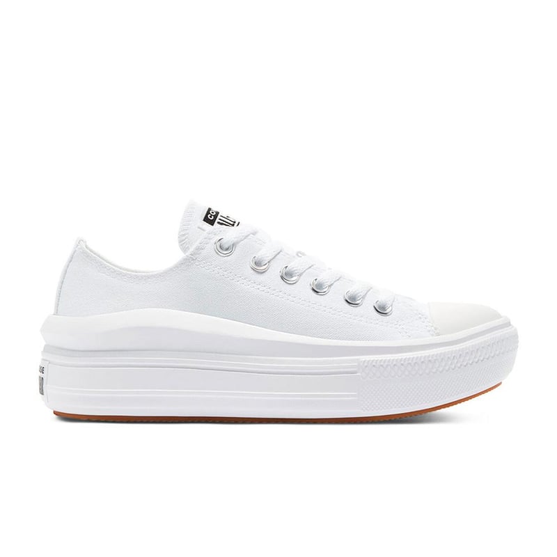 Tenis Chuck Taylor All Star Move Ox Para Mujer Blanco