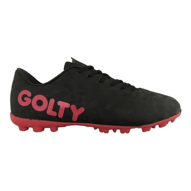 Zapatillas Golty Turf Profesional Crackc Negro
