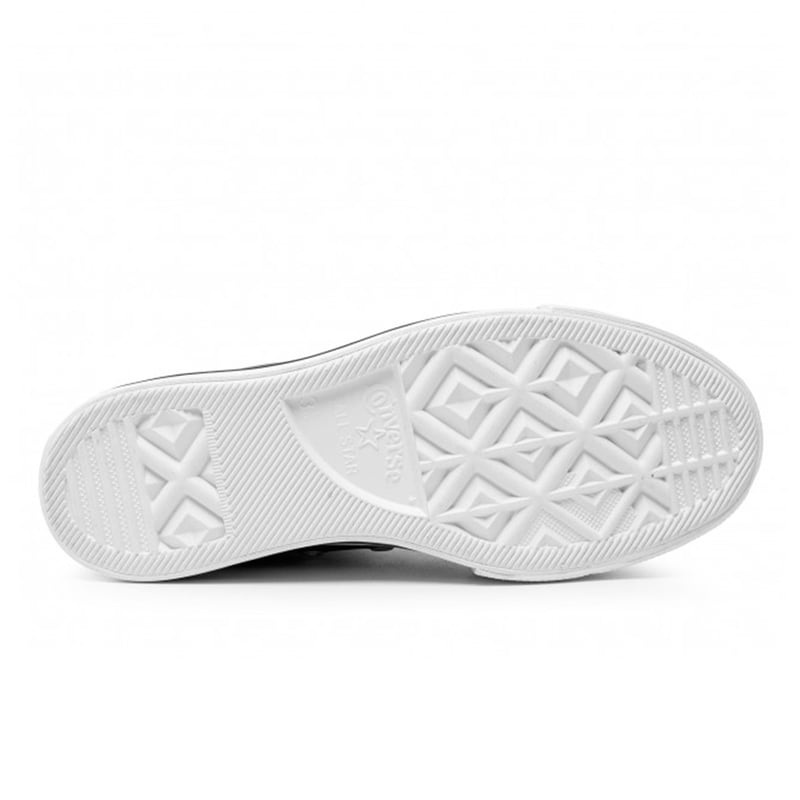 Tenis Converse Botas Cuero Ctas Lift Para Mujer Negro