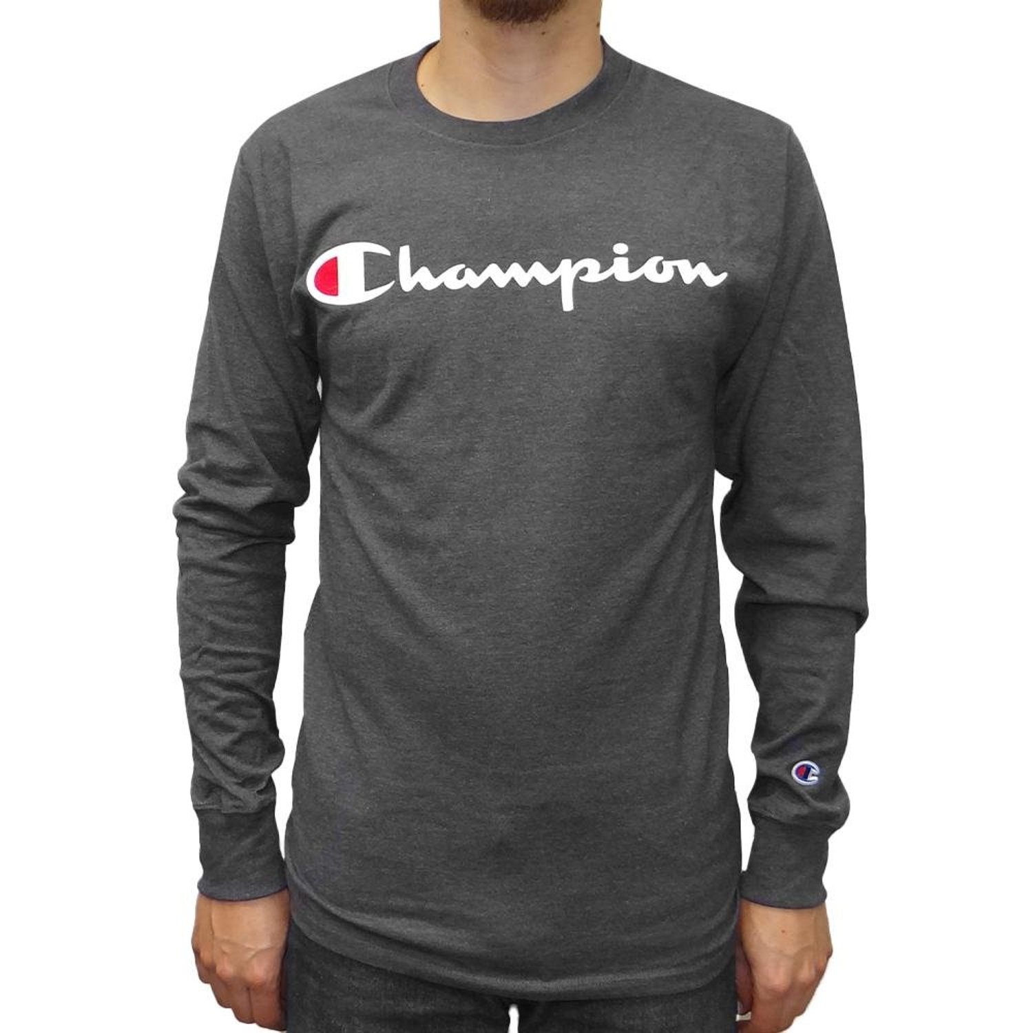 Camiseta champion gris sale