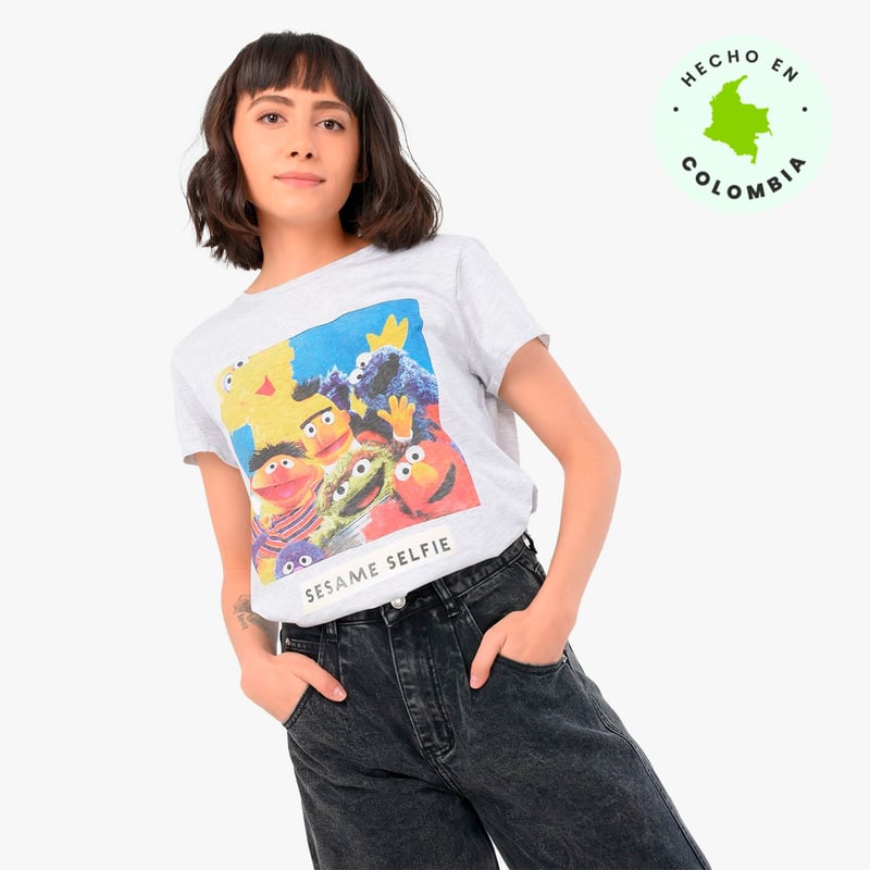 Sybilla - Camiseta Mujer Manga Corta Sybilla