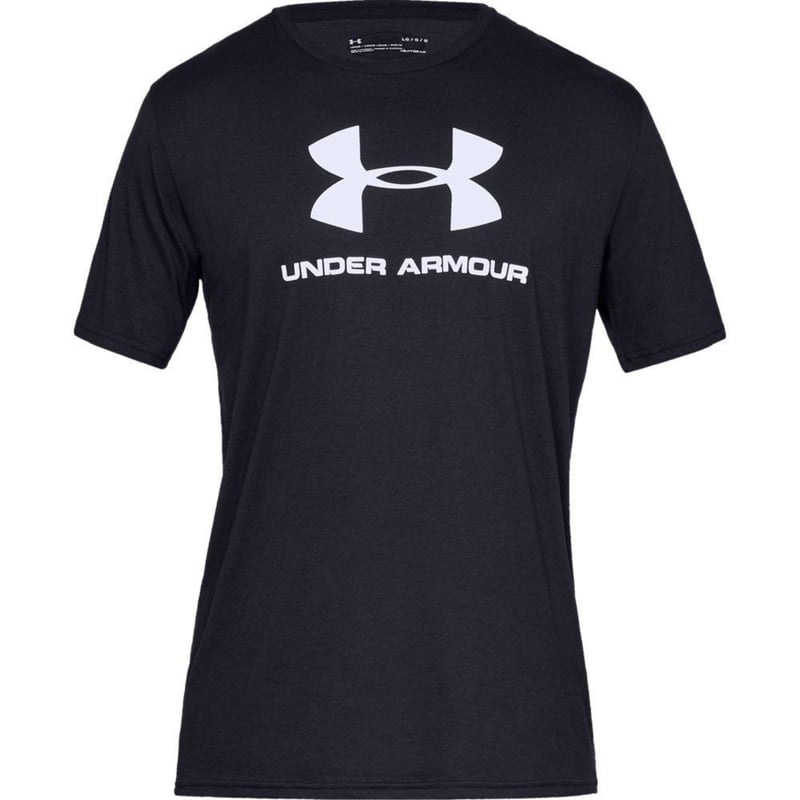 Camiseta Under Armour Sportstyle Logo Para Hombre Negro UNDER ARMOUR falabella