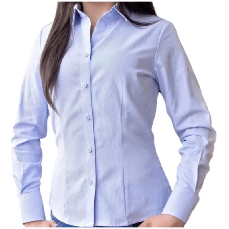 Camisa Oxford para dama