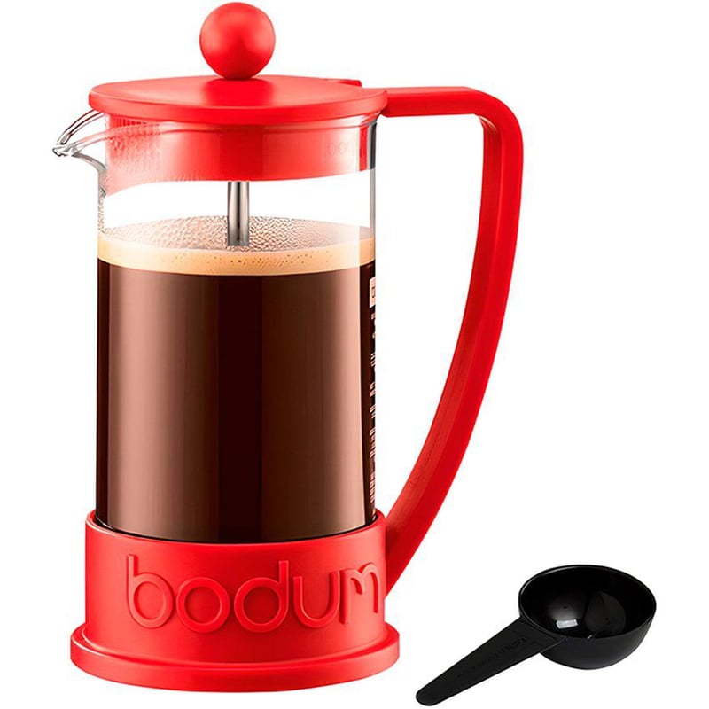 BODUM - Prensa Francesa Bodum Brazil Roja (3 Tazas - 350 ml)